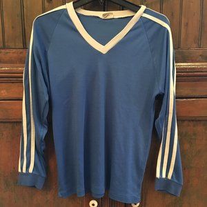 Vintage Wrangler  Baby Blue Track Shirt